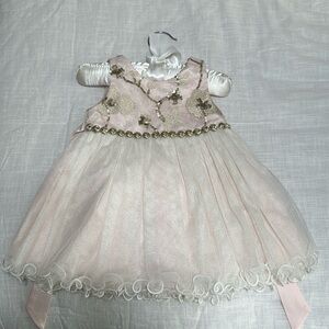 AMERICAN PRINCESS 12M
Light pink Cream Floral Dress